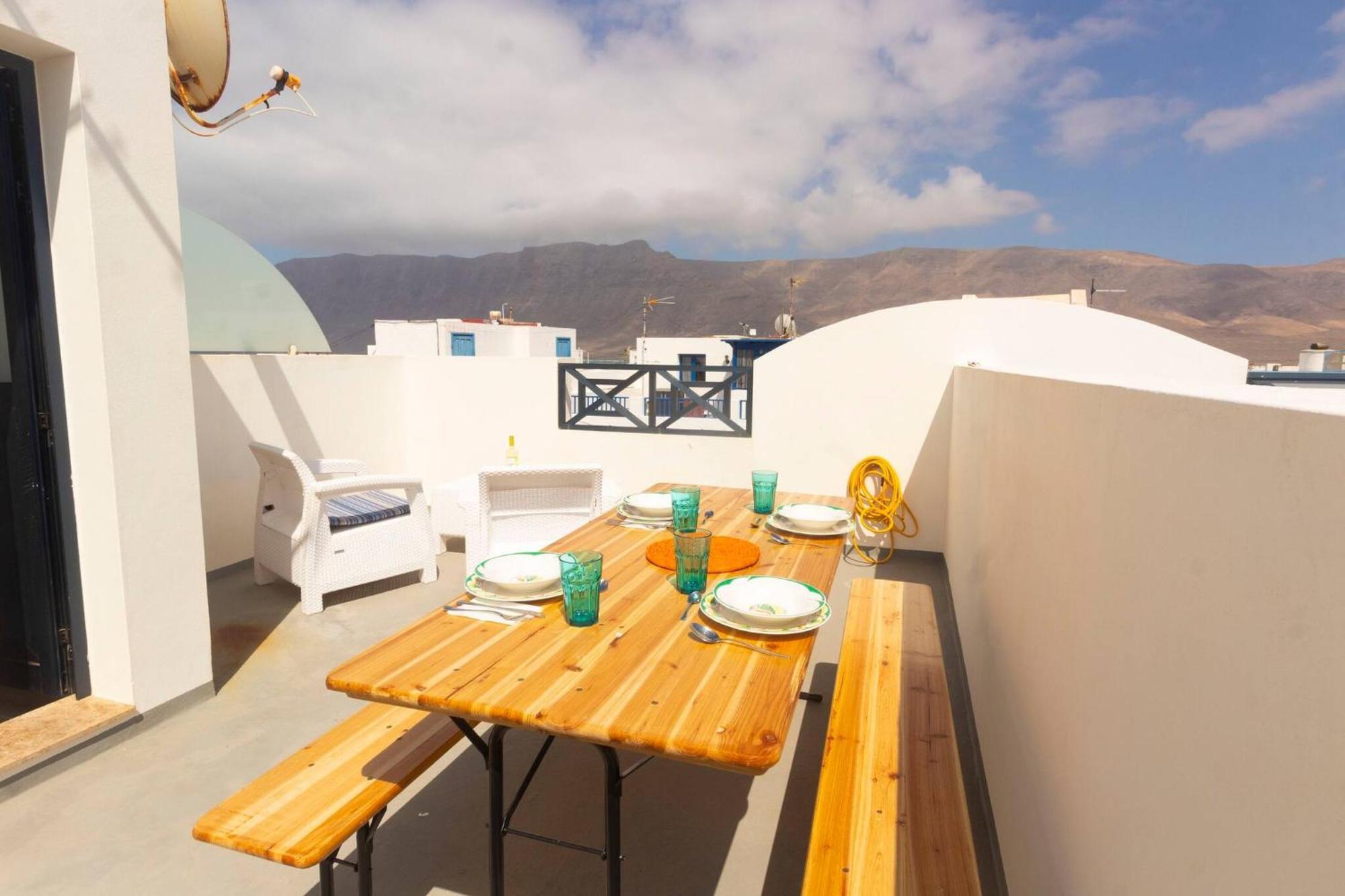 Casa Bianca Caleta De Famara Villa Exteriör bild